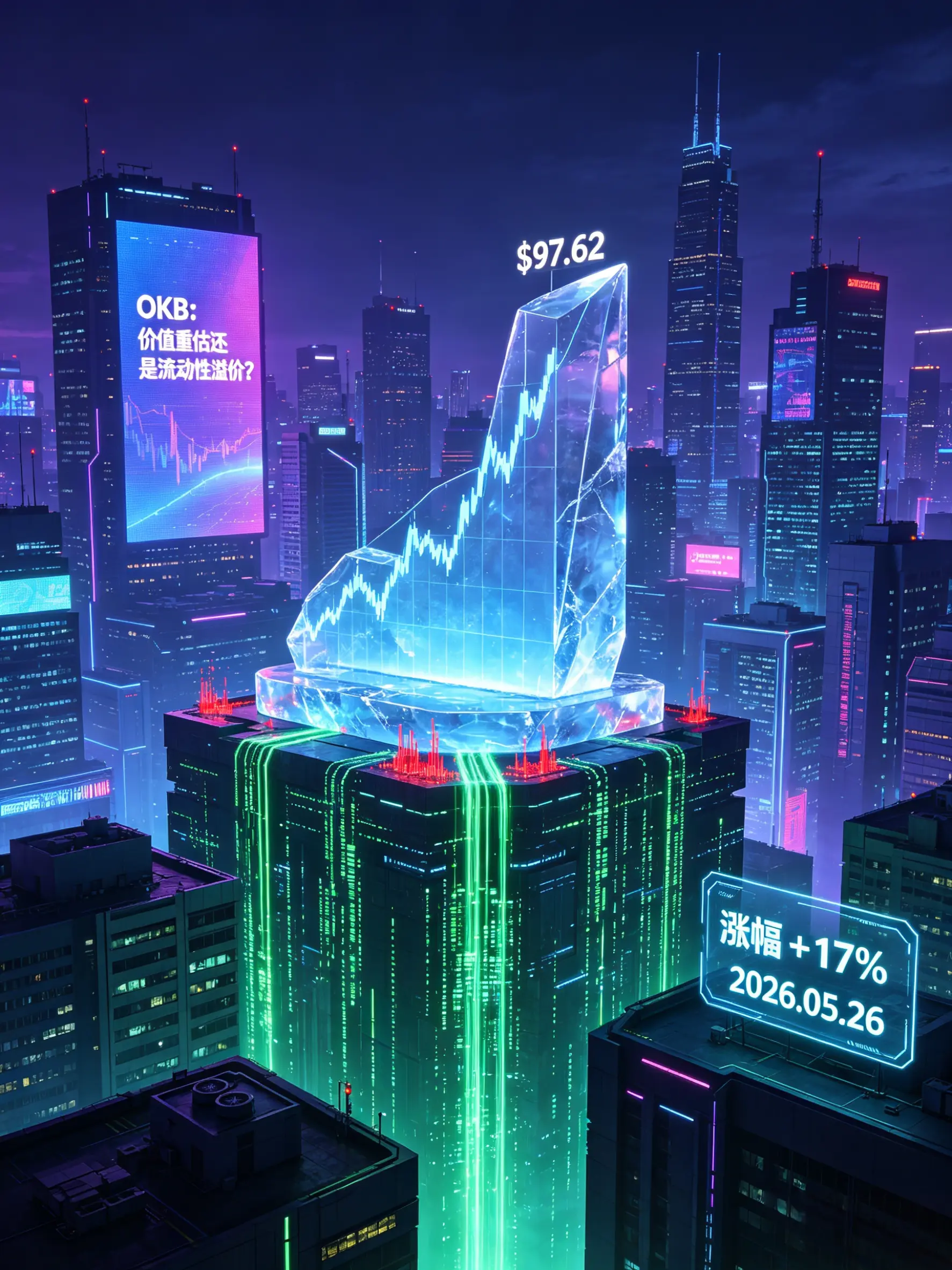 OKB一周暴涨背后:回购销毁新政是价值发现,还是流动性幻觉?