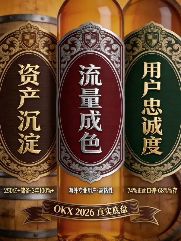 数据透视：OKX的资产沉淀、流量成色与用户忠诚度真相