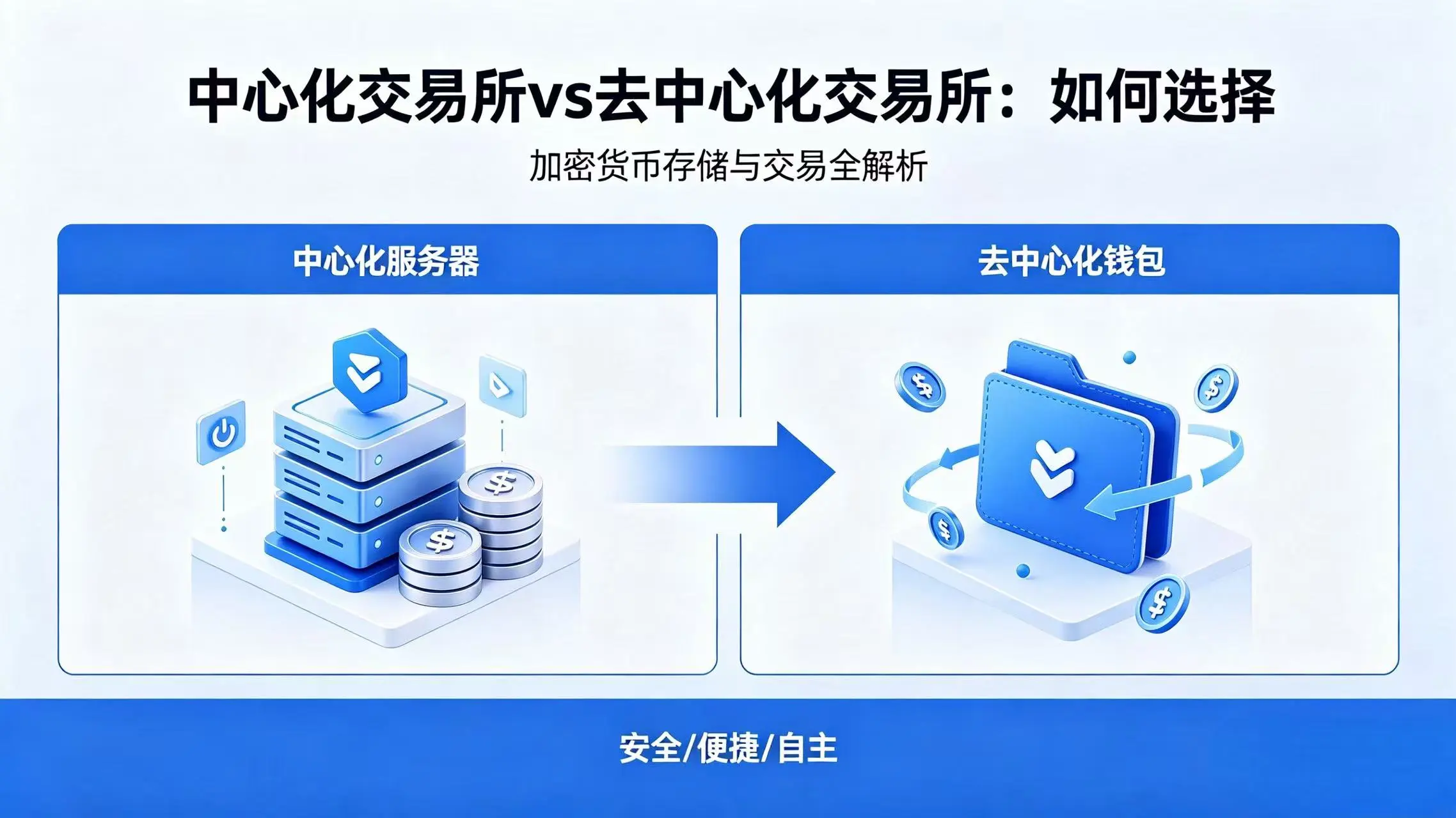 中心化交易所 vs 去中心化交易所：如何选择