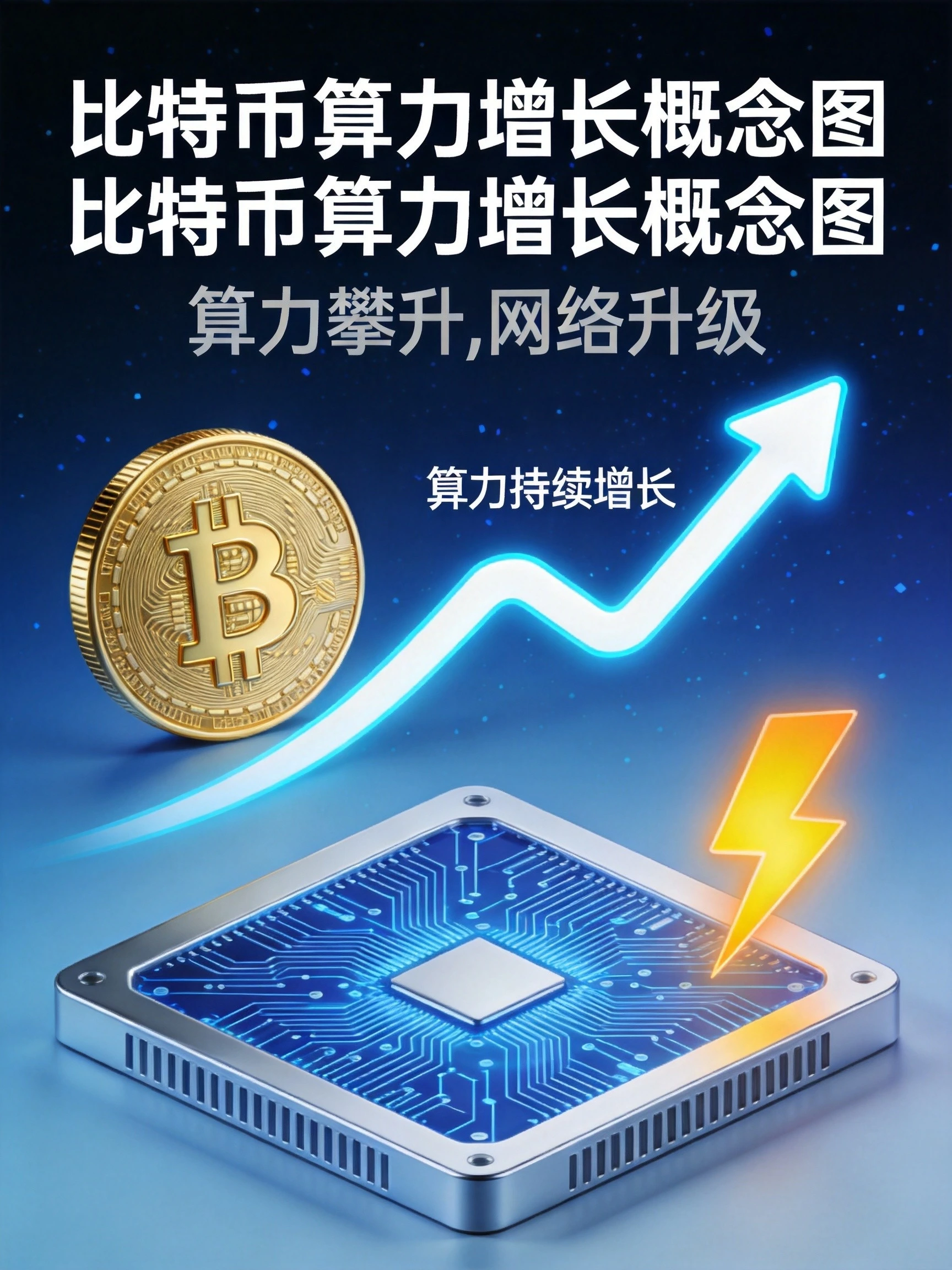 什么是比特币网络算力增长