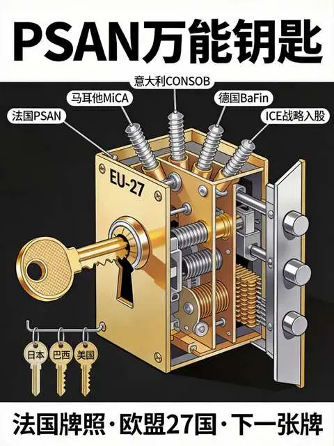 OKX闪电拿下法国PSAN牌照,全球合规版图浮出水面,下一张牌打向哪里?