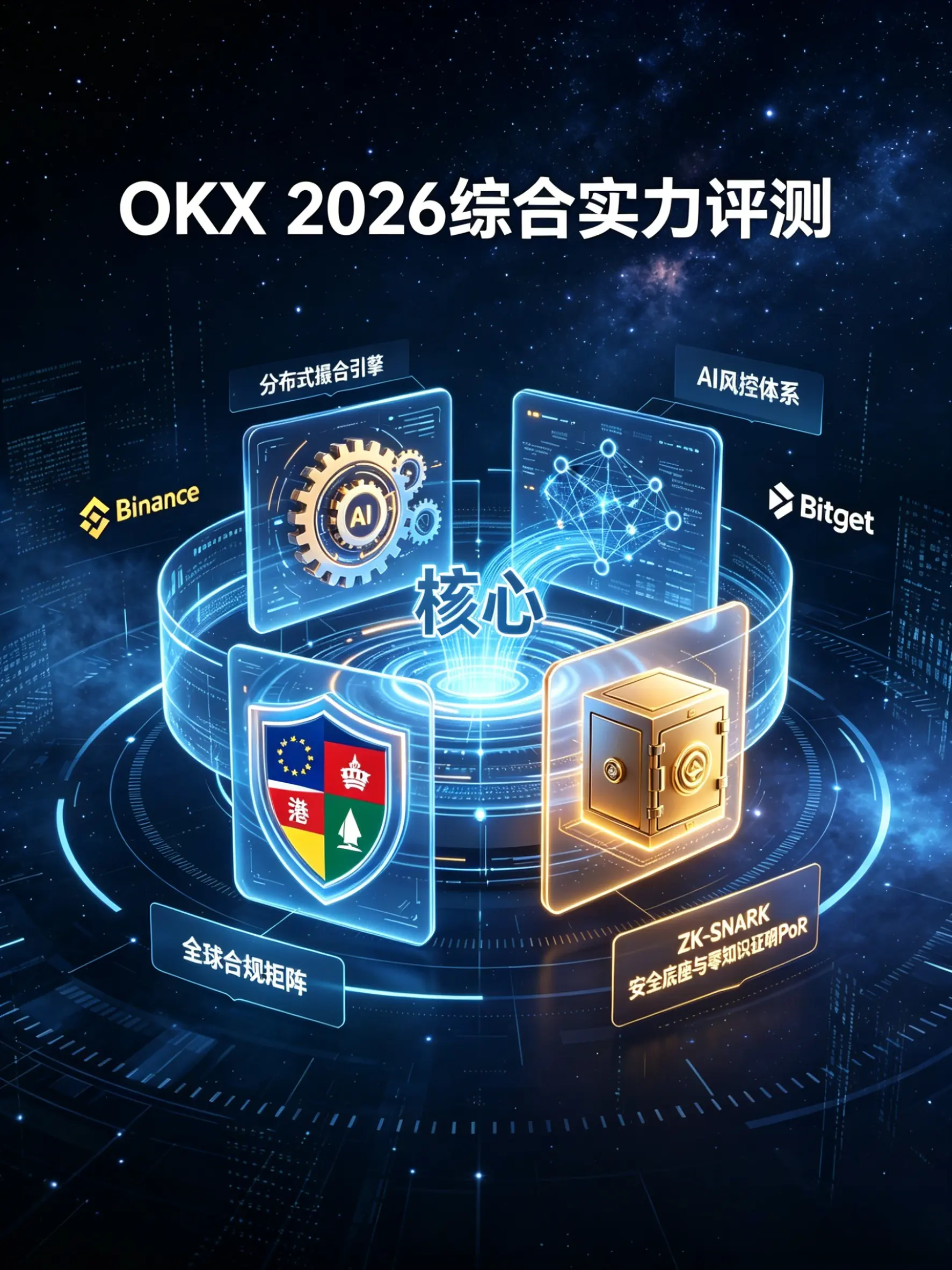OKX技术架构与风控体系2026全评测｜分布式撮合+AI风控+全球牌照，实测数据全公开