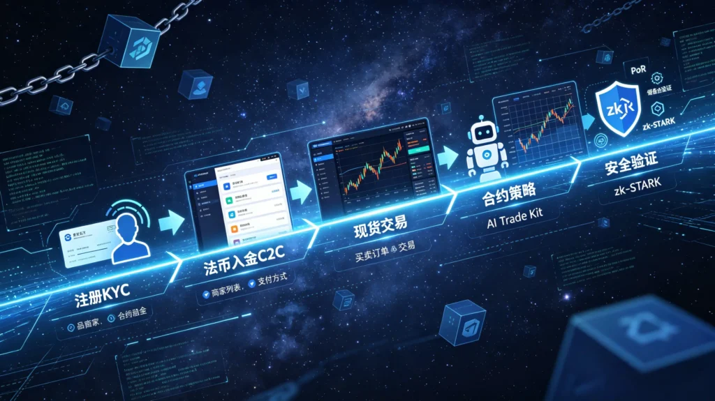 从法币入金到合约交易的完整流程