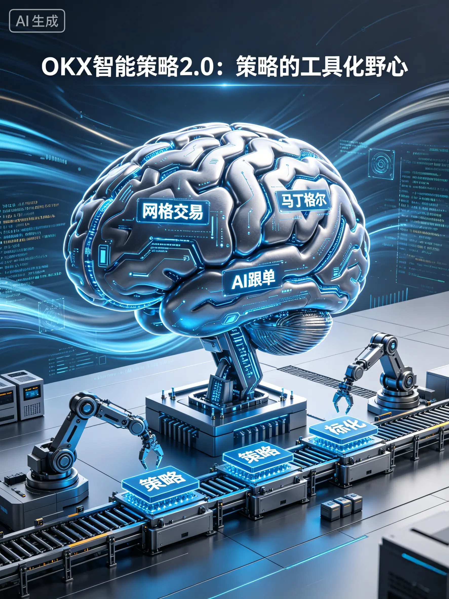 这家交易所上线”智能策略”2.0:网格、马丁格尔自动化的背后,藏着什么工具化野心?