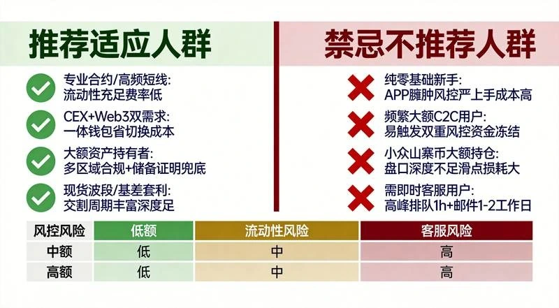 禁忌卡·推荐/不推荐+风险矩阵