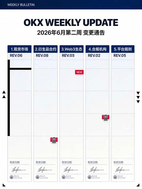 这家交易所本周最新动态:上线了什么、改了什么,一篇全收录