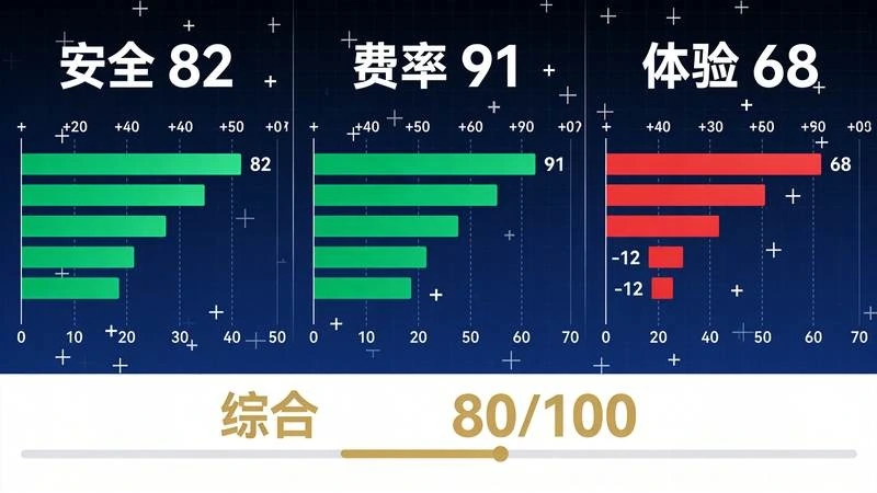 OKX三维度评分拆解面板