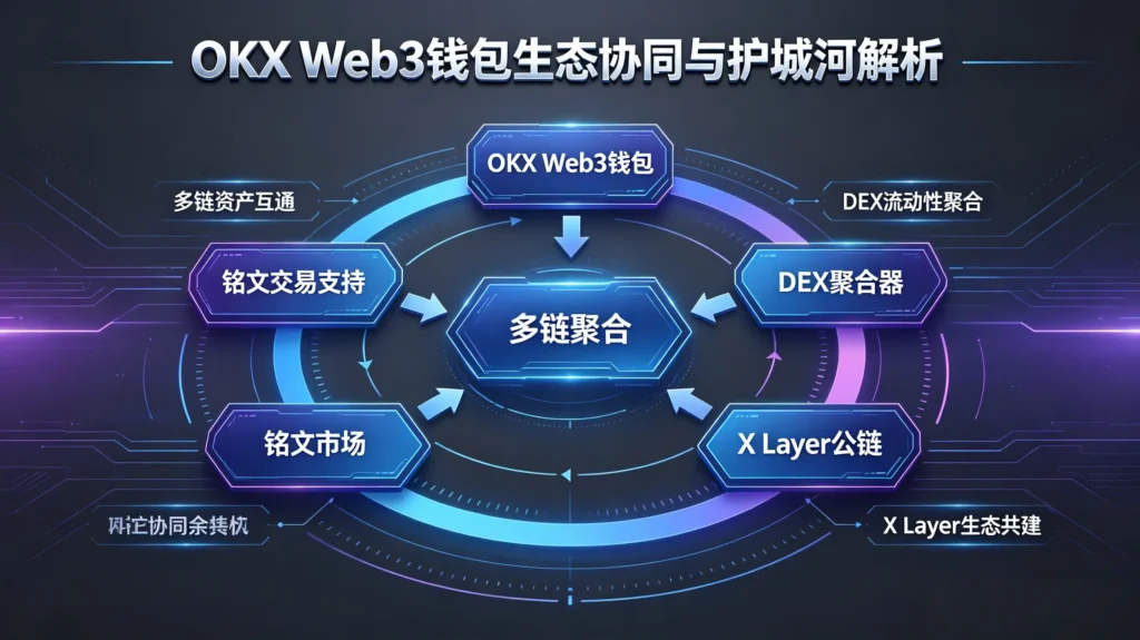 OKX Web3 钱包生态协同与护城河解析