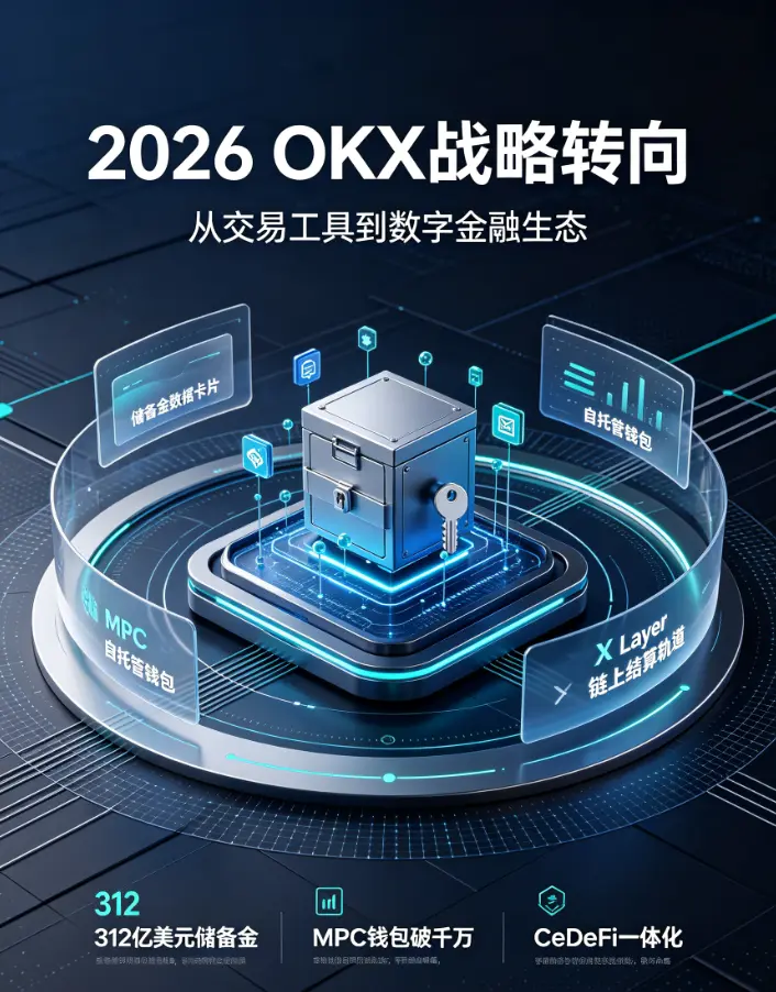 欧亿战略转向深度解读:储备金突破312亿美元、MPC钱包用户破千万,平台从单一交易工具升级全链路数字金融生态