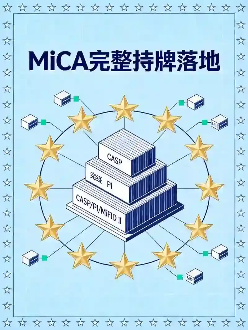 MiCA完整持牌落地:欧盟27国全产品线合规运营,欧洲加密合规新格局深度解析