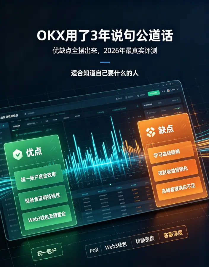 这家交易所 用了3年说句公道话:优缺点全摆出来,2026年最真实评测